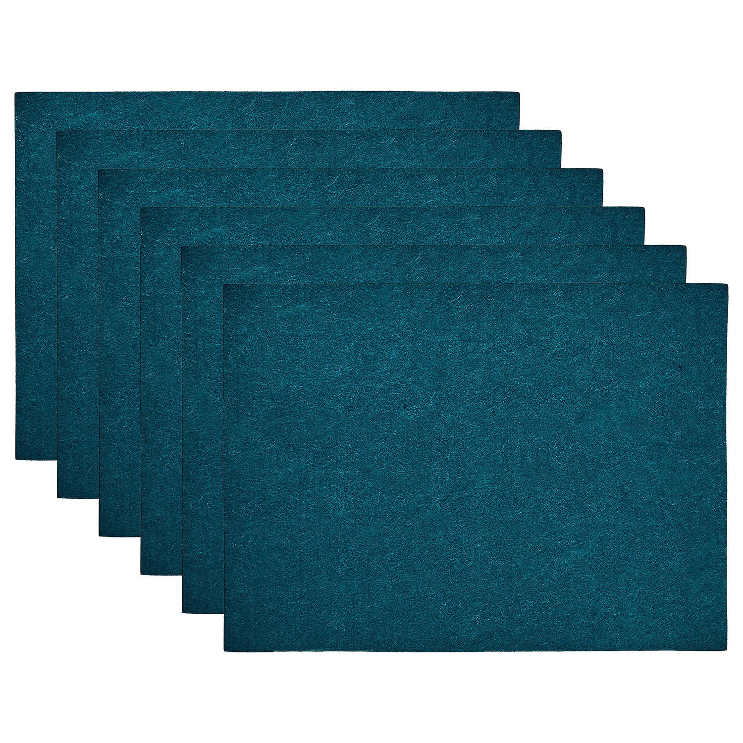 TISCHSET (6er Set) Felto - Petrol, Textil (45/33cm) - Butlers