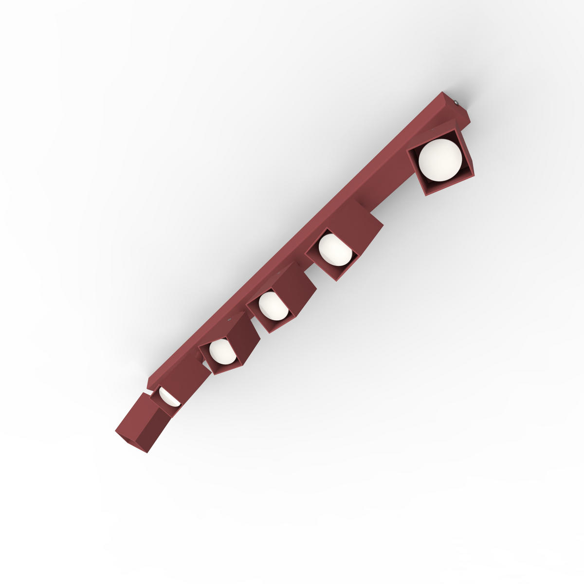 DECKENLEUCHTE - Dunkelbraun, Metall (6/90/18cm) - Lumicom