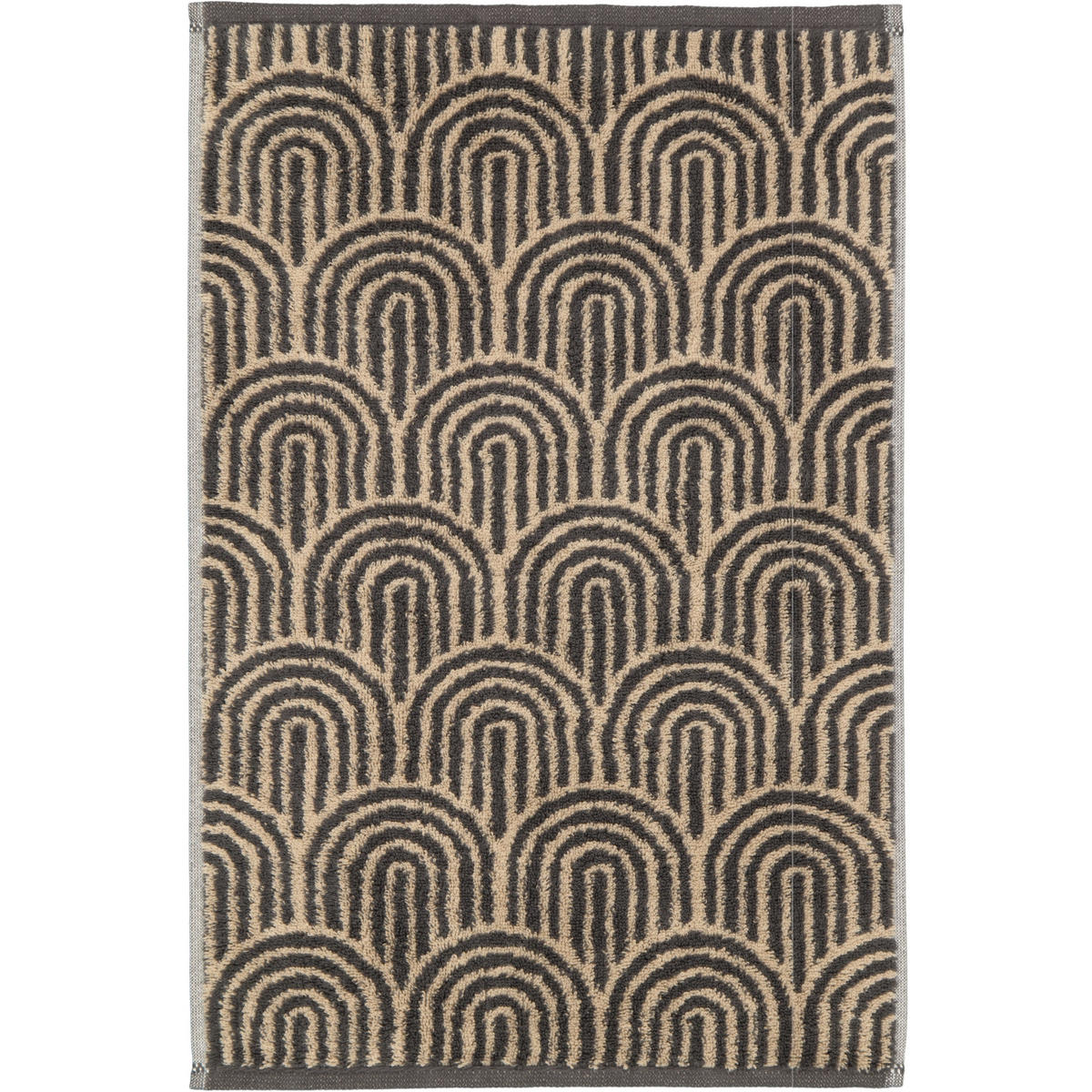 GÄSTETUCH MAISON BÖGEN 6268 BASALT - 37 - Grau, Textil (30/50cm) - Cawoe