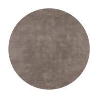 SOFT 380 TAUPE 120D - Taupe, Kunststoff (120/120cm) - Paco Home