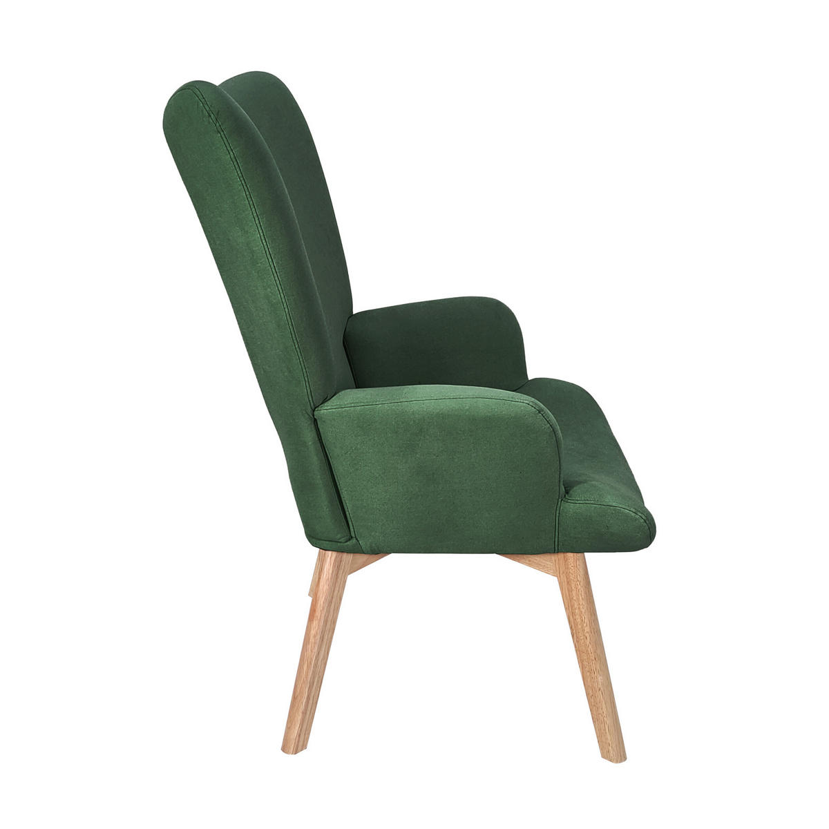 OHRENSESSEL Olav - Dunkelgrün, Textil (64/96/70cm) - SVITA