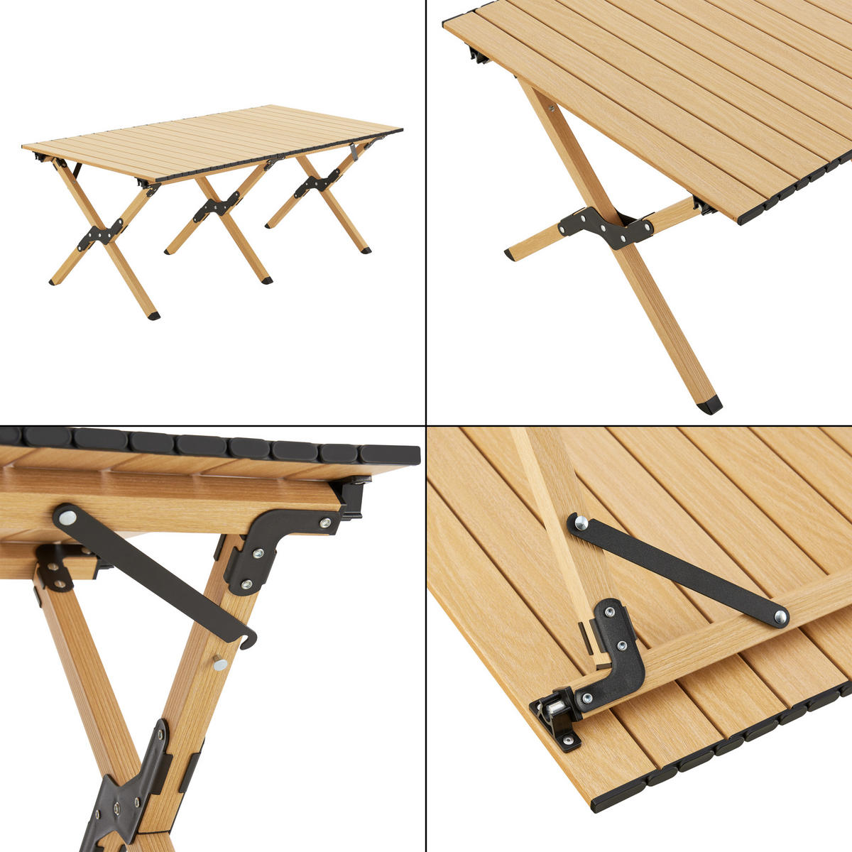GARTENMÖBEL-SET Botrugno 5 TLG. - Beige, Textil/Metall - casa.pro