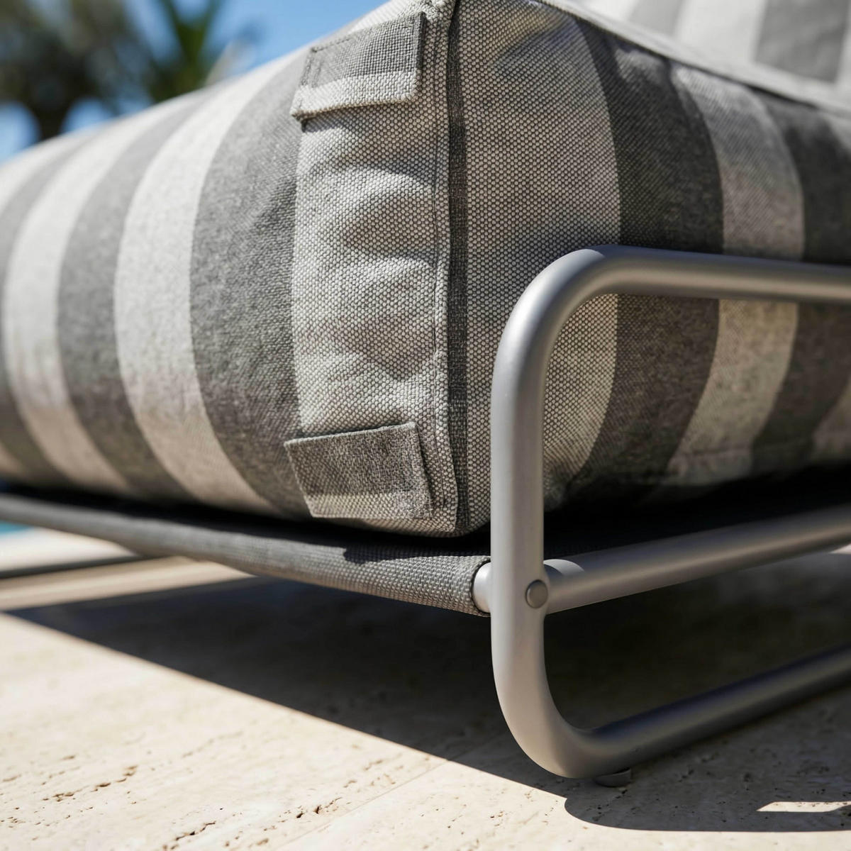 LOUNGESESSEL, Grau - Grau, Textil (97/77/97cm) - Oviala