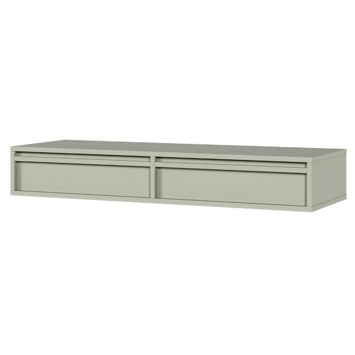 SCHMINKTISCH Evo Salbeigrün 110 cm - Salbeigrün, Holzwerkstoff (110/17/38.5cm) - Selsey