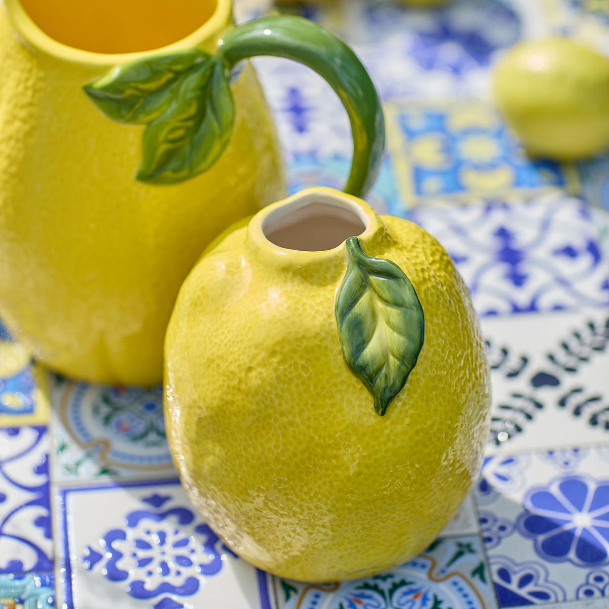 VASE Lemon - Gelb, Keramik (18cm) - Butlers