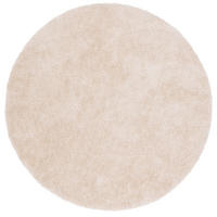 HOCHFLOR SHAGGY TEPPICH FEELING MIX RUND - Beige, Textil (100/100cm) - Snapstyle