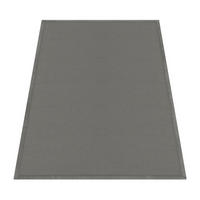 KURZFLORTEPPICH Waschbar, einfarbig, aus Polyester, Grau, 140 x 200 cm - Grau, Textil (140/200cm) - KADIMA DESIGN