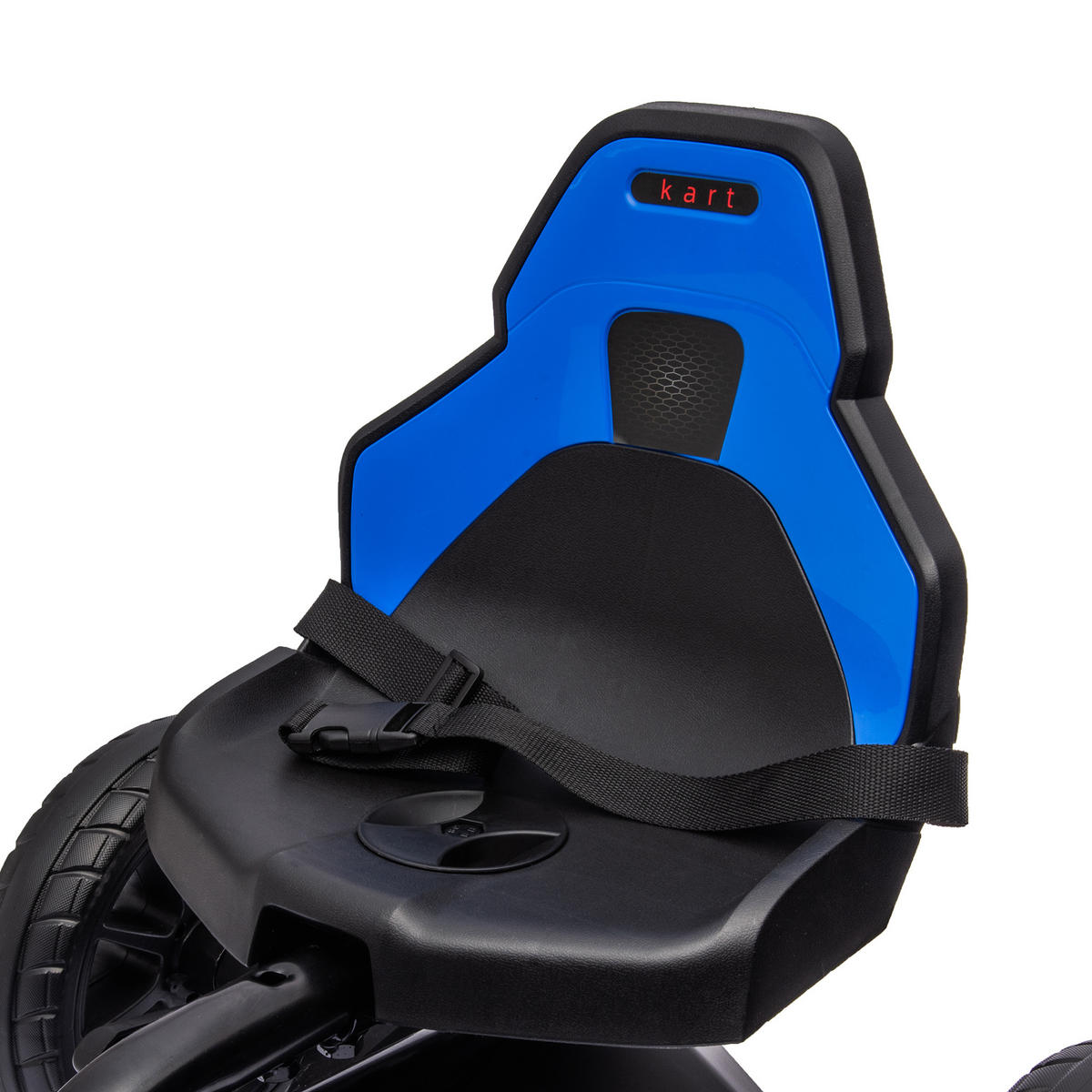 GO-KART DE-06128 mit Vor- und Rückwärtsgang und Handbremse Blau - Blau, Kunststoff/Metall (100/58/58.5cm) - ComfortXL
