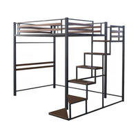 HOCHBETT Lena Schwarz Nussbaum - Nussbaumfarben/Schwarz, Metall (140/190cm) - Habitat Garten