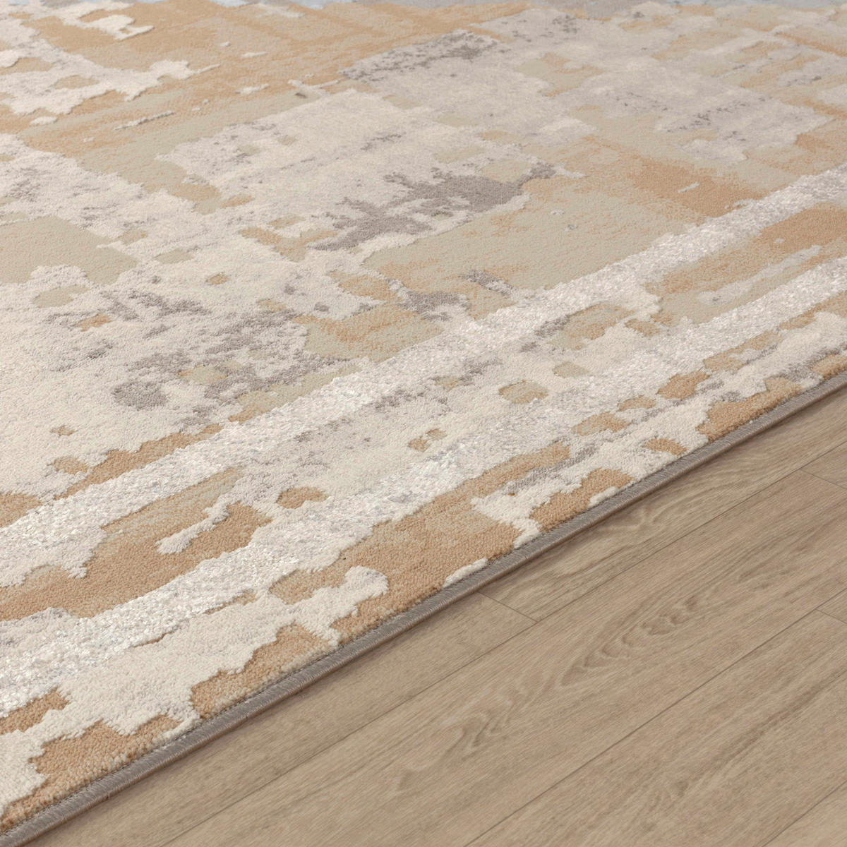KURZFLORTEPPICH 160/213 cm Beige - Beige, Naturmaterialien/Textil (160/213cm) - LIVABLISS
