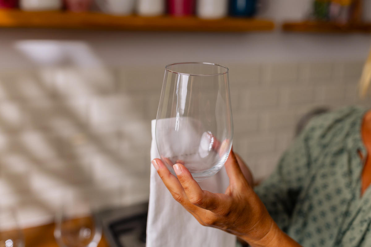WEISSWEINGLÄSER OHNE STIEL, 6er-Set, 550 ml - Transparent, Glas (0.5L) - Krosno Glass