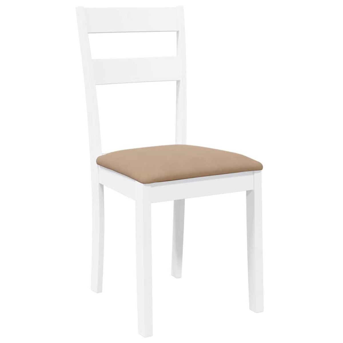 STUHL-SET 2 Stk Halshain 40/89/48 cm - Weiß, Holz (40/89/48cm) - ZMH