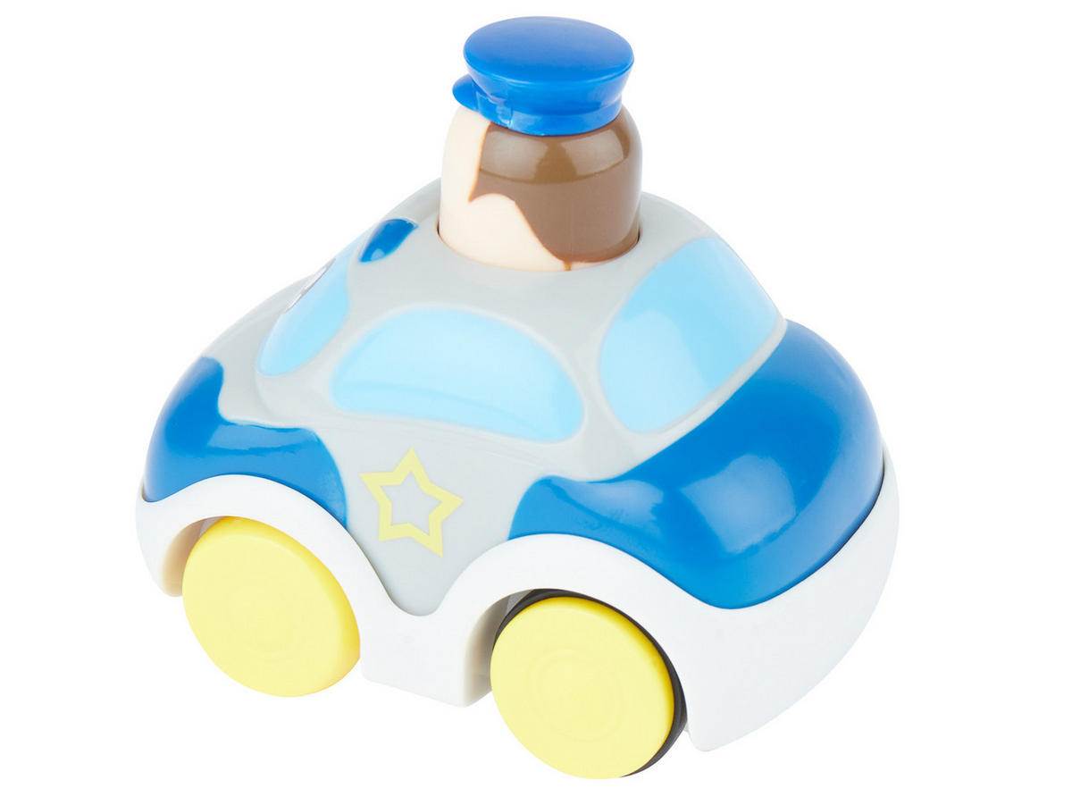 AUFZIEHAUTO ab 1 Jahr Tut Tut - Blau, Kunststoff (7/11cm) - Bieco Spielwaren