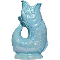 KARAFFE mit „Gluck-Gluck“-Geräusch 27,5/17/9,5 cm - Pastellgrün, Keramik (1.2L) - Gluckigluck