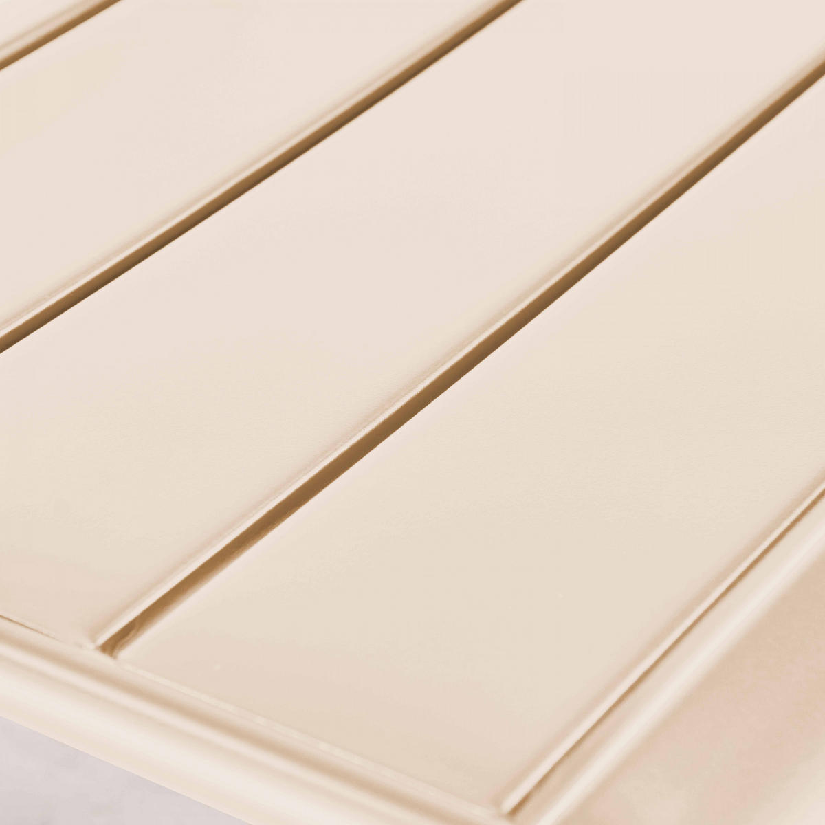 RELAXSESSEL, Elfenbeinfarbe - Beige, Metall (65/76/70cm) - Oviala