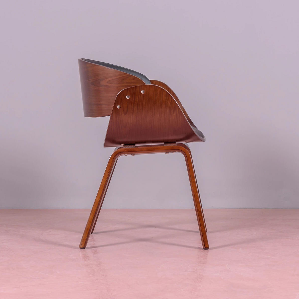 STUHL Holz Schwarz - Schwarz, Holz (58/76/49cm) - Nest Dream