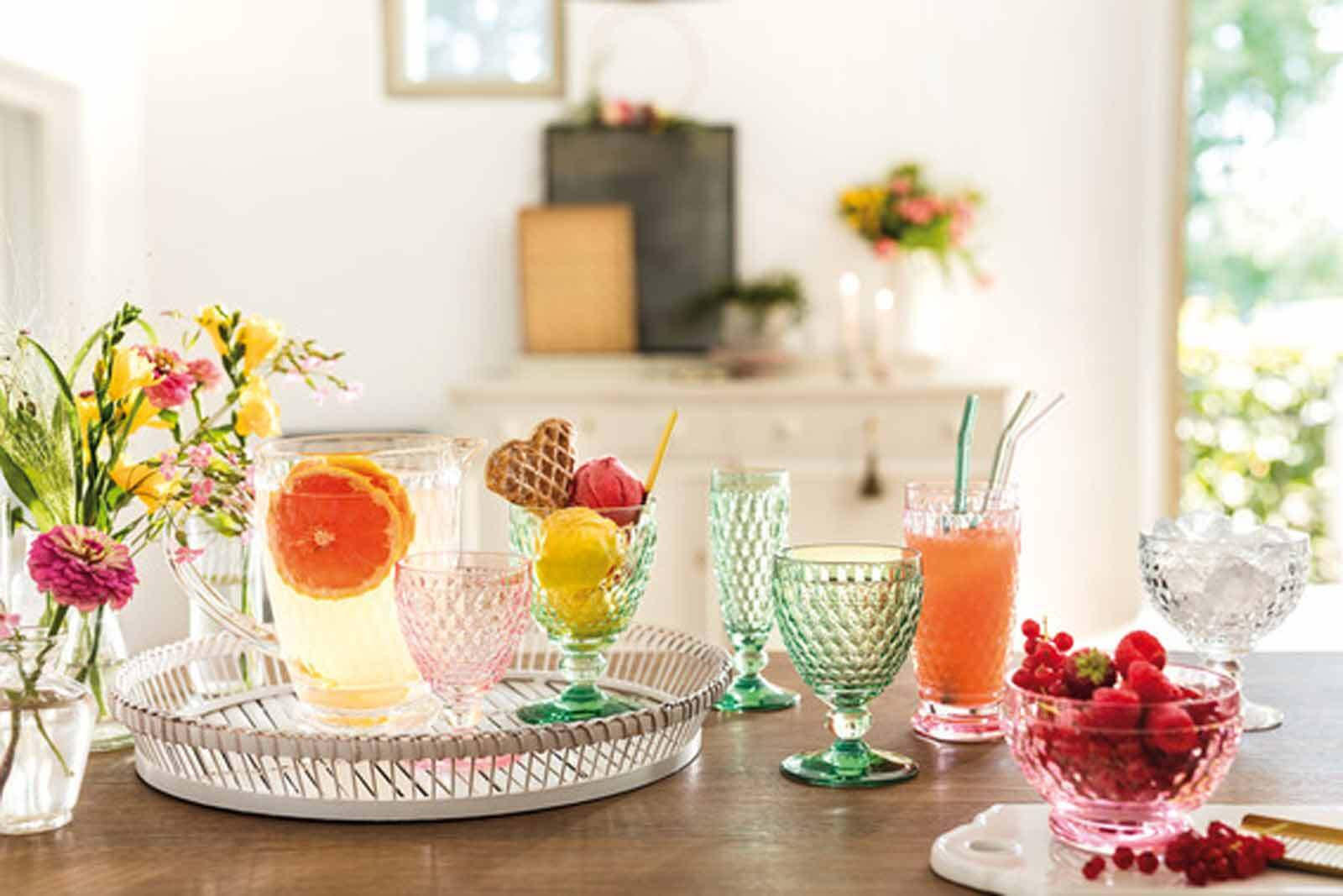 SEKTSCHALE Boston Coloured Grün 398 ml - Grün, Glas (0.398L) - Villeroy & Boch