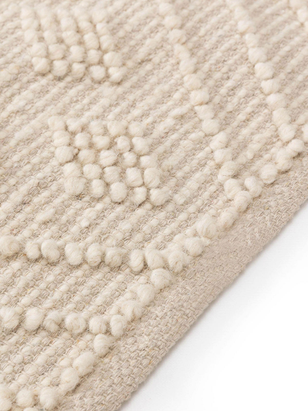 TEPPICH Jasper Cream 200x300 cm - Creme, Textil (200/300cm) - benuta Pure