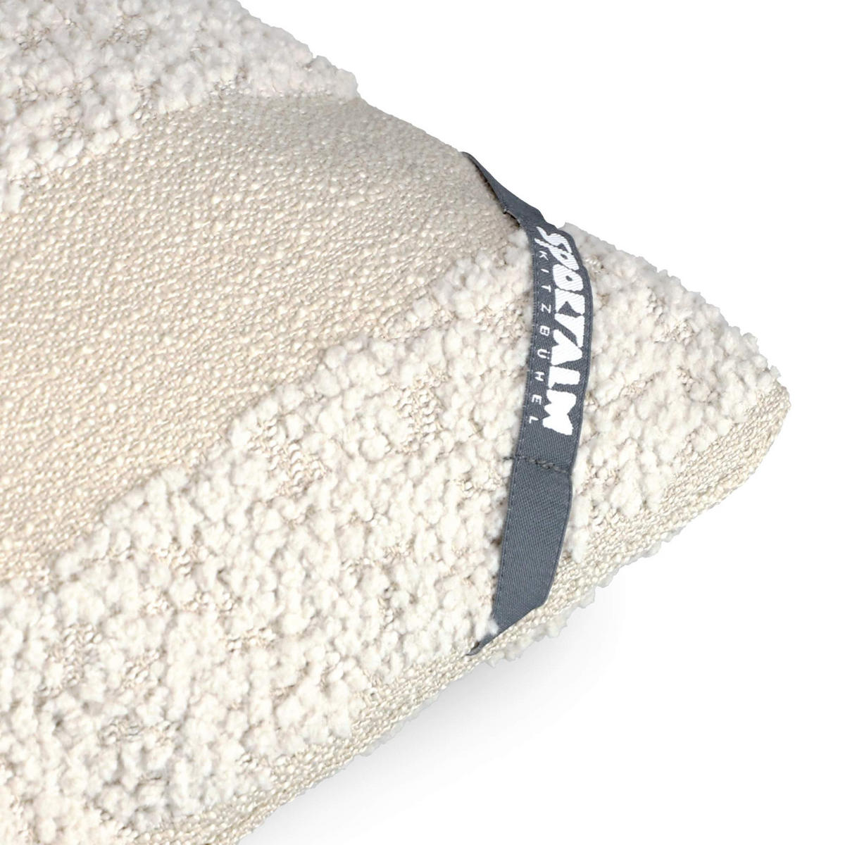 ZIERKISSENHÜLLE SOFT STRIPE - Sandfarben, Textil (58/38cm) - Sportalm Kitzbühel