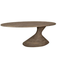 ESSTISCH Nemo Grau 220/110/77cm - Grau, Holz (220/110/77cm) - PTMD Collection