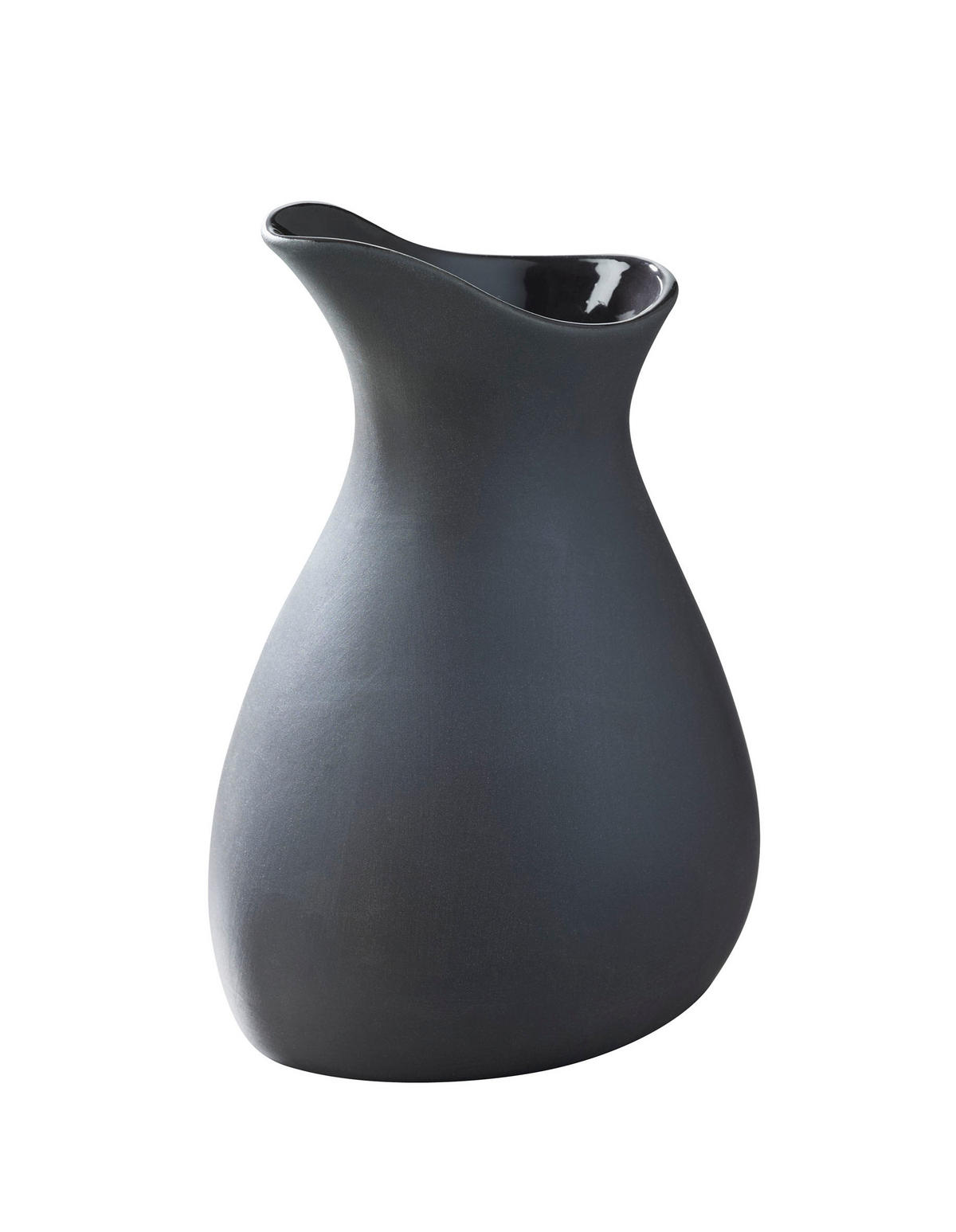 KARAFFE & SAUCIERE Schieferstein 10 cl - Schieferfarben, Keramik (0.1L) - Revol Porcelaine France