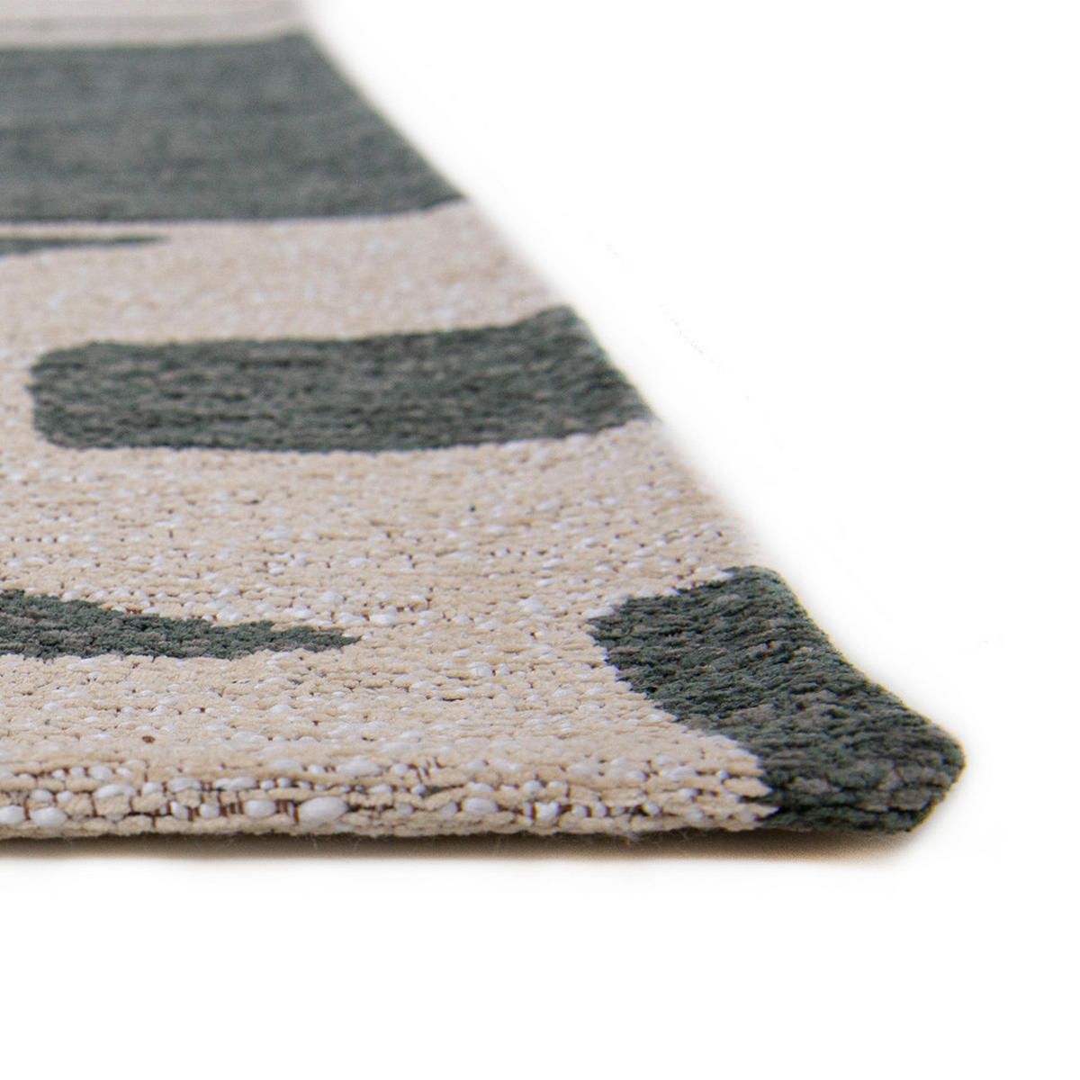 TEPPICH Sea Spray Craft 80/150 cm - Grün, Textil (80/150cm) - Louis De Poortere