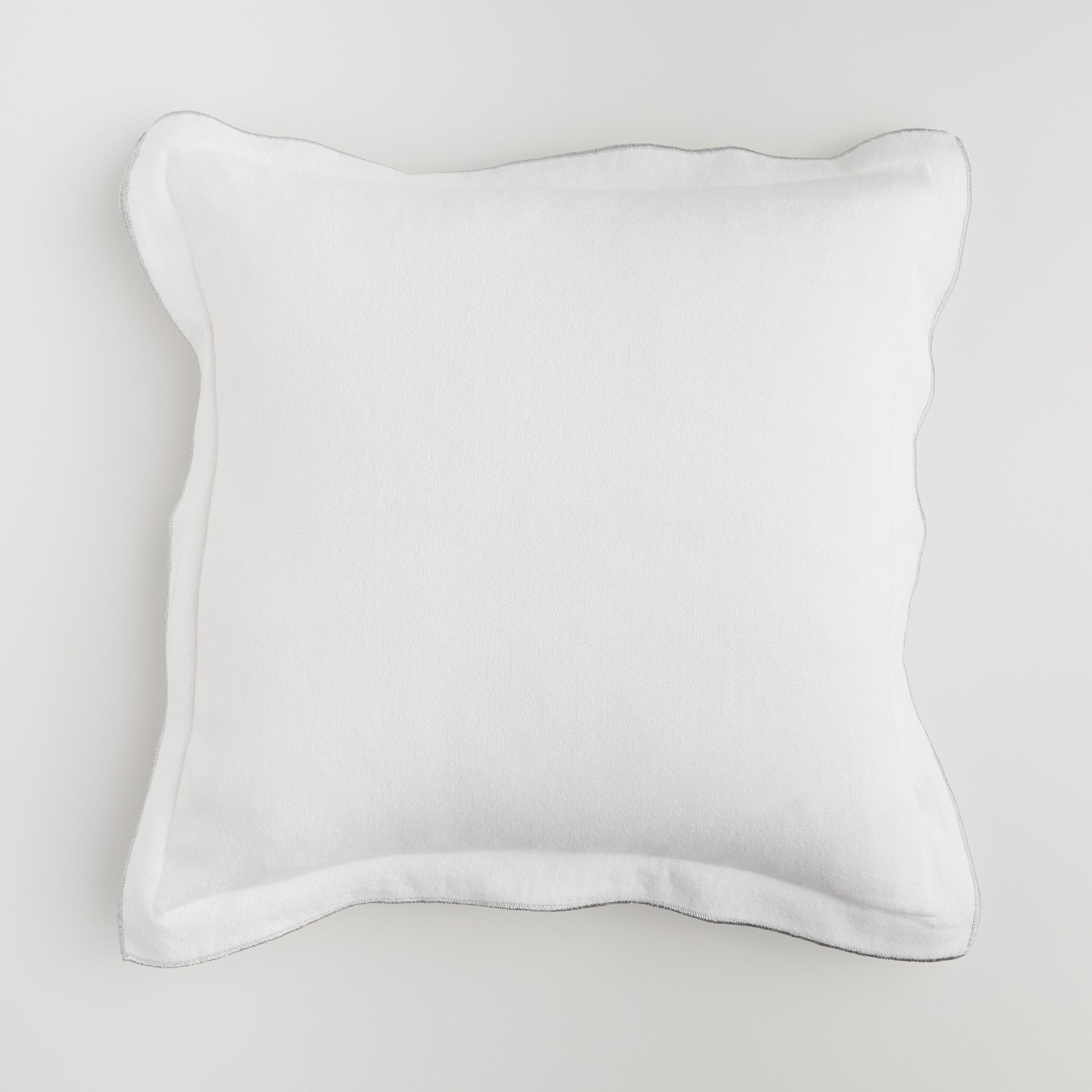 KISSENBEZUG Taromina - Weiß, Textil (45/45cm) - home&you