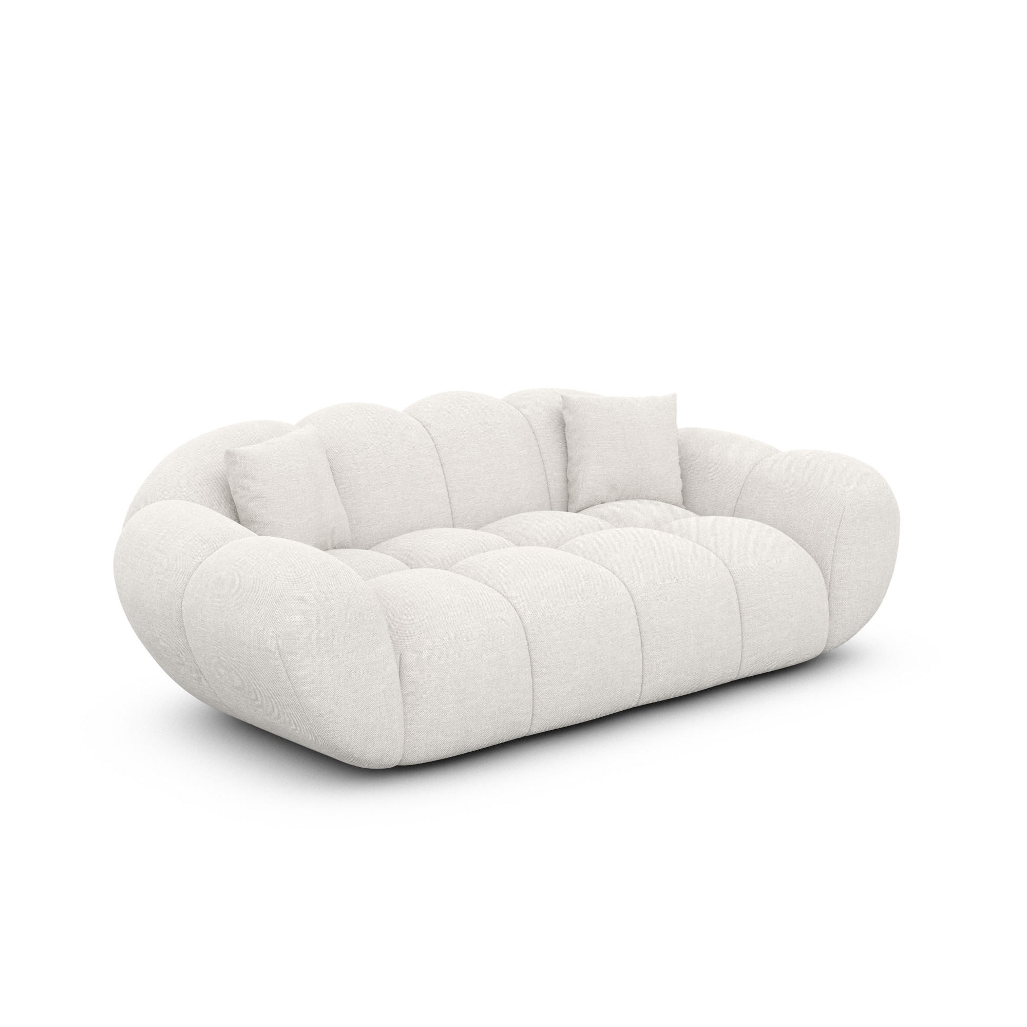 Varoyal 2-Sitzer-Sofa Weiß 200x70x93 cm