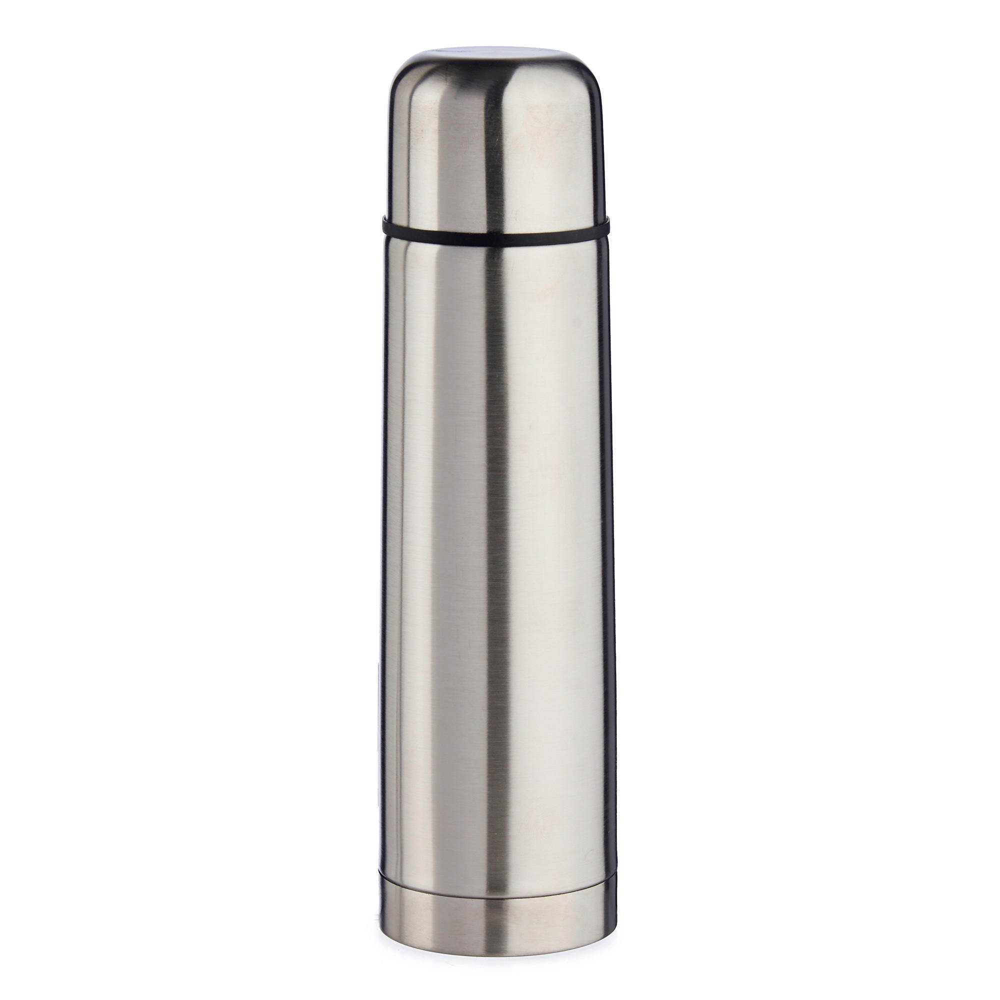 THERMOS aus Edelstahl Toria Silbern 500 ml 6,8/6,8/23,5 cm - Silberfarben, Metall (0.5L) - Kinvara