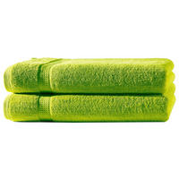 BADETUCH 100x150 cm Frottier Handtücher im 2er Set aus 100% Baumwolle, Grün 500g/m2 - Grün, Textil (100/150cm) - Carpe Sonno