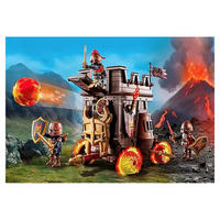 SPIELSET Burnham Raiders Kampfpanzer - Blau, Kunststoff (9/28/39cm) - Playmobil