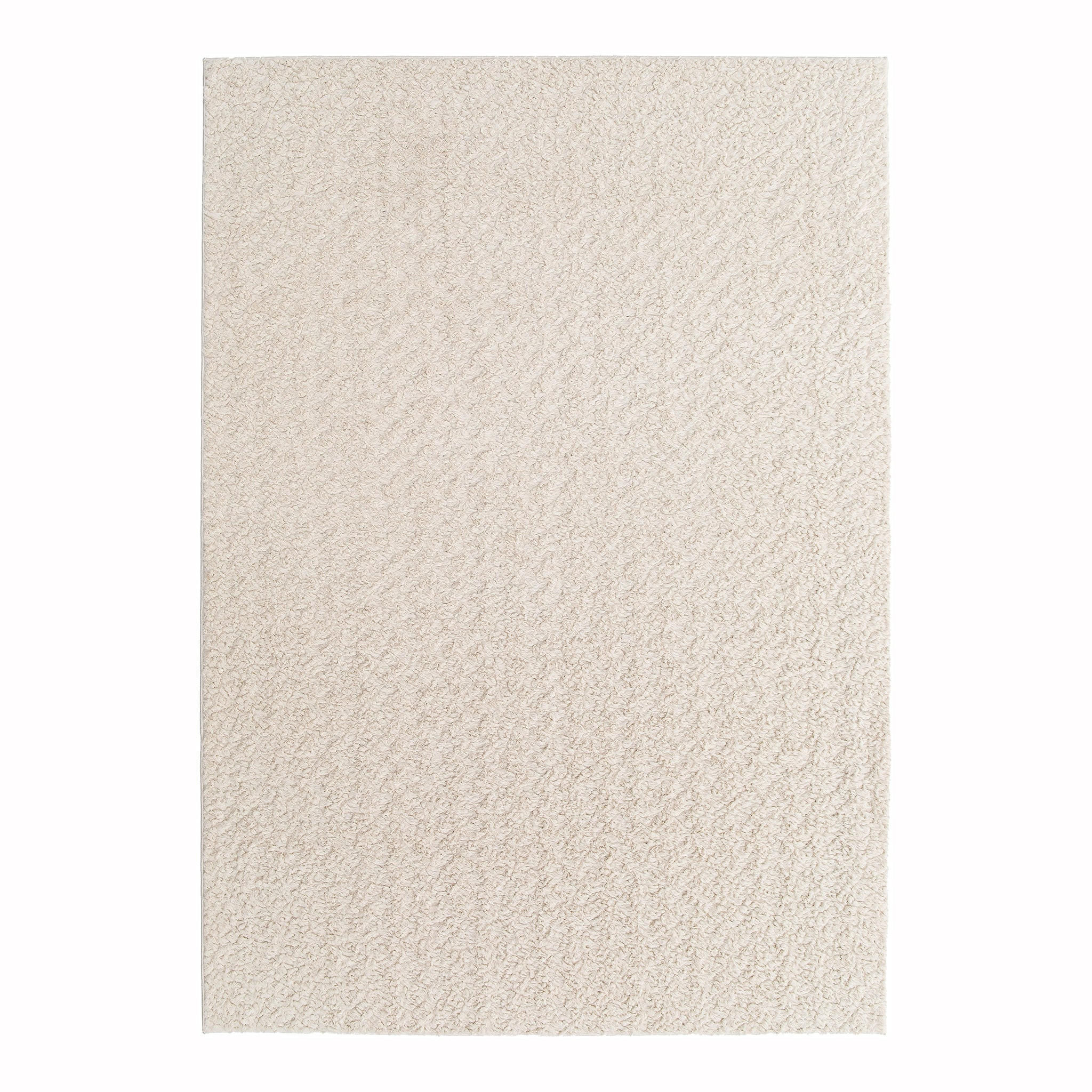 TEPPICH, Ultraweicher im zeitgenössischen Stil weiß - Weiß, Textil (160/230cm) - AFK Living