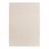 TEPPICH, Ultraweicher im zeitgenössischen Stil weiß - Weiß, Textil (120/160cm) - AFK Living