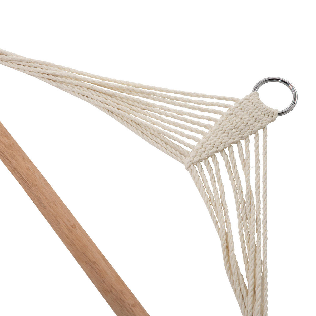 HÄNGESESSEL in Netz-Optik Beige - Beige, Textil (100/130/100cm) - SVITA