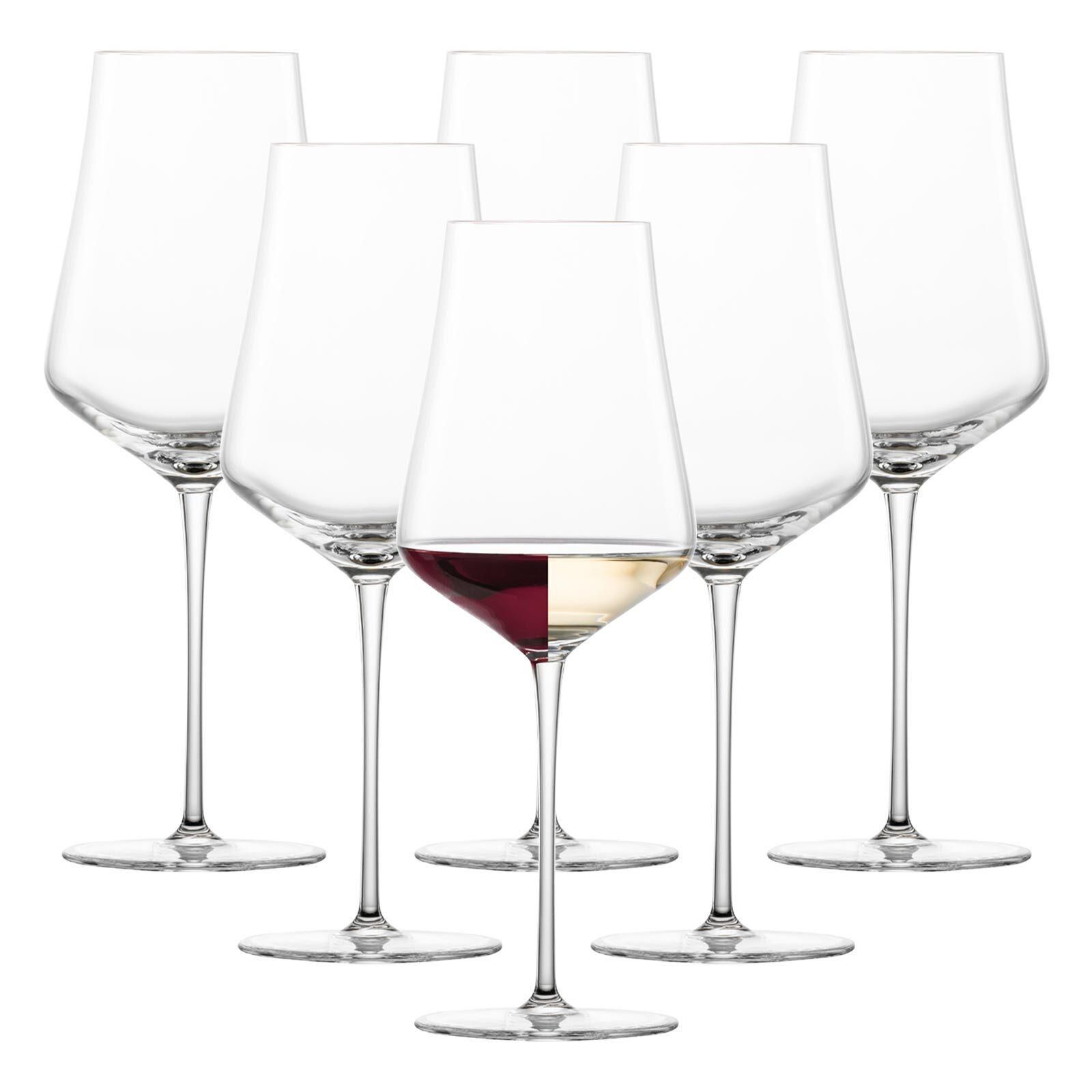 ALLROUND WEINGLÄSER Duo transparent 548 ml 6er Set - Transparent, Glas (0.548L) - Zwiesel Glas
