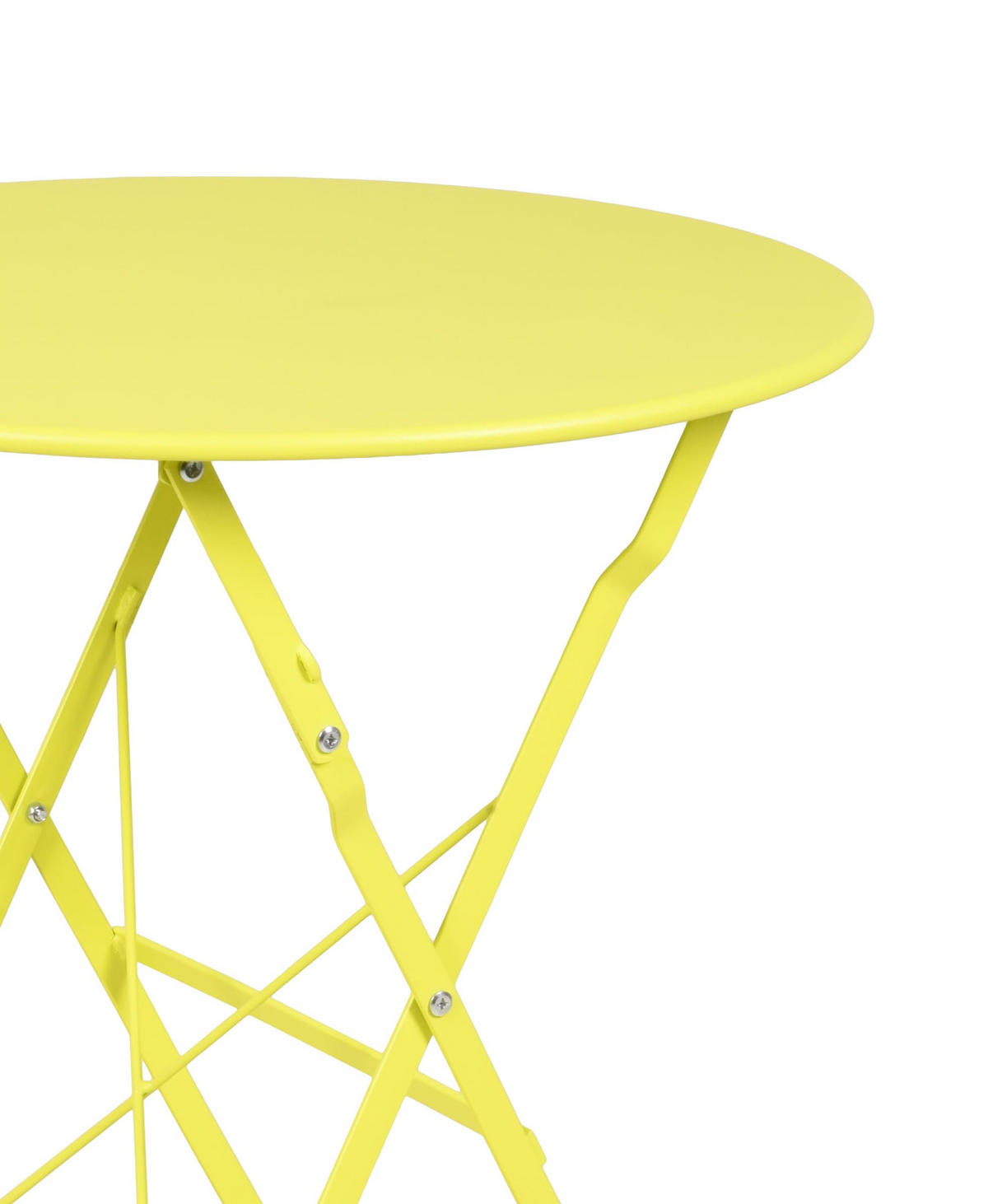 BALKONMÖBEL-SET Laine 3-teilig Balkon-Set - Grün, Metall - DELUKE