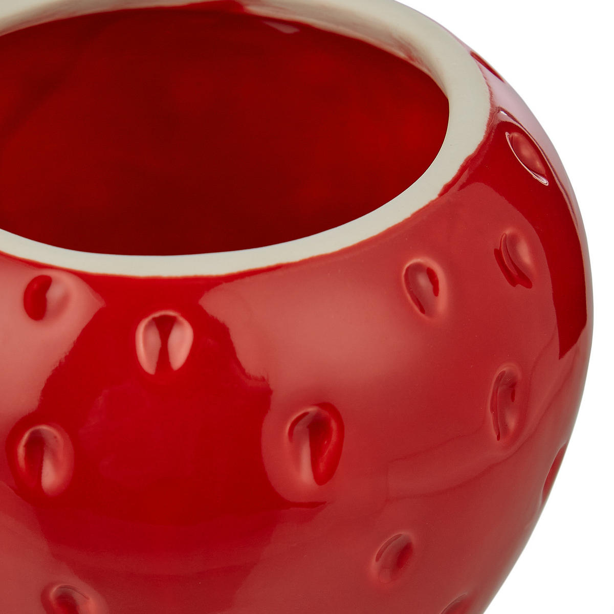 DEKO-DOSE Strawberry - Rot, Keramik (13/15/13cm) - Butlers