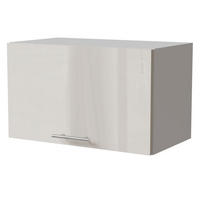 KLAPPHÄNGESCHRANK Brerra W4B/60 Weiß / RAL 9001 creme Hochglanz 60 / 32,5 / 36cm mit Gasdruckdämpfer - Creme/Weiß, Holz/Holzwerkstoff (60/36/32.5cm) - Feldmann-Wohnen