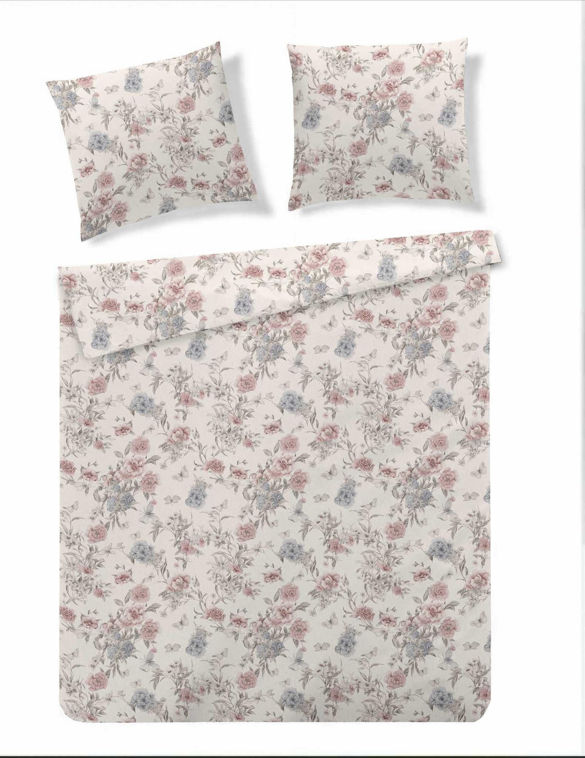 BETTWÄSCHE Alionis - Ecru, Textil (200/220cm) - home&you