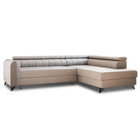 ECKSOFA Alice, Seite: Rechts - Beige, Holz/Textil (250/179cm) - Sofnet