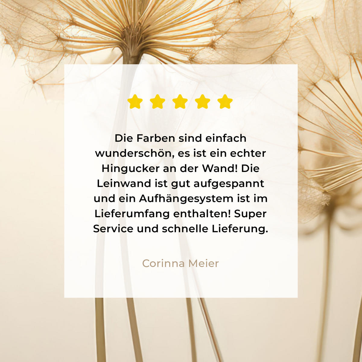 LEINWANDBILD Sonnenlicht - Löwenzahn - Botanisch - Blumen 30x40 cm - Creme, Textil (30/40cm) - MuchoWow