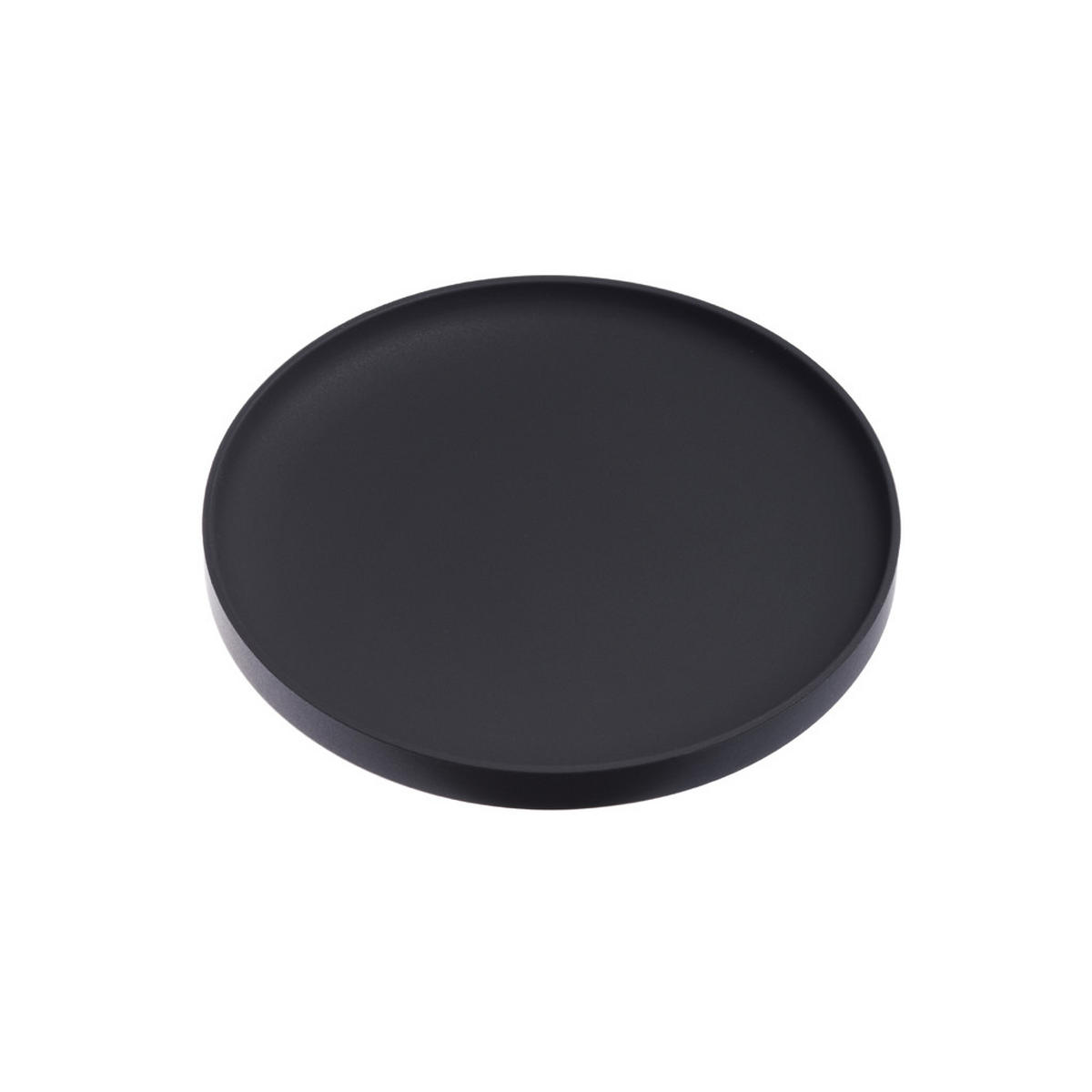 UNTERSETZER Tower Schwarz ø 10 cm - Schwarz, Kunststoff (10/10cm) - Yamazaki