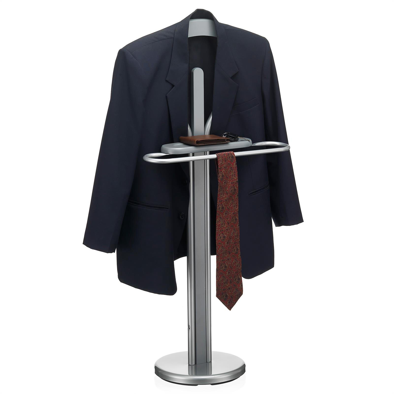 HERRENDIENER FABIO - Grau, Metall (45/108/30cm) - IDIMEX