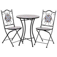 BALKONSET, schwarz, 3-tlg. - Schwarz, Metall - Wanderlust