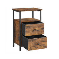 NACHTTISCH BEISTELLTISCH - Braun, Holzwerkstoff (28/60/38cm) - Hansiro