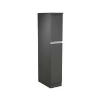 KÜCHENSCHRANK Anthrazit, Schiefer 60/30/165 cm - Schwarz, Holzwerkstoff (30/165/60cm) - DMORA