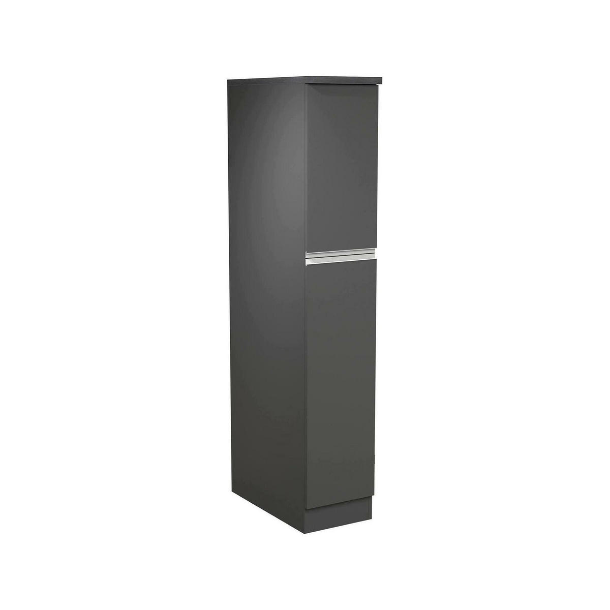 KÜCHENSCHRANK Anthrazit, Schiefer 60/30/165 cm - Schwarz, Holzwerkstoff (30/165/60cm) - DMORA
