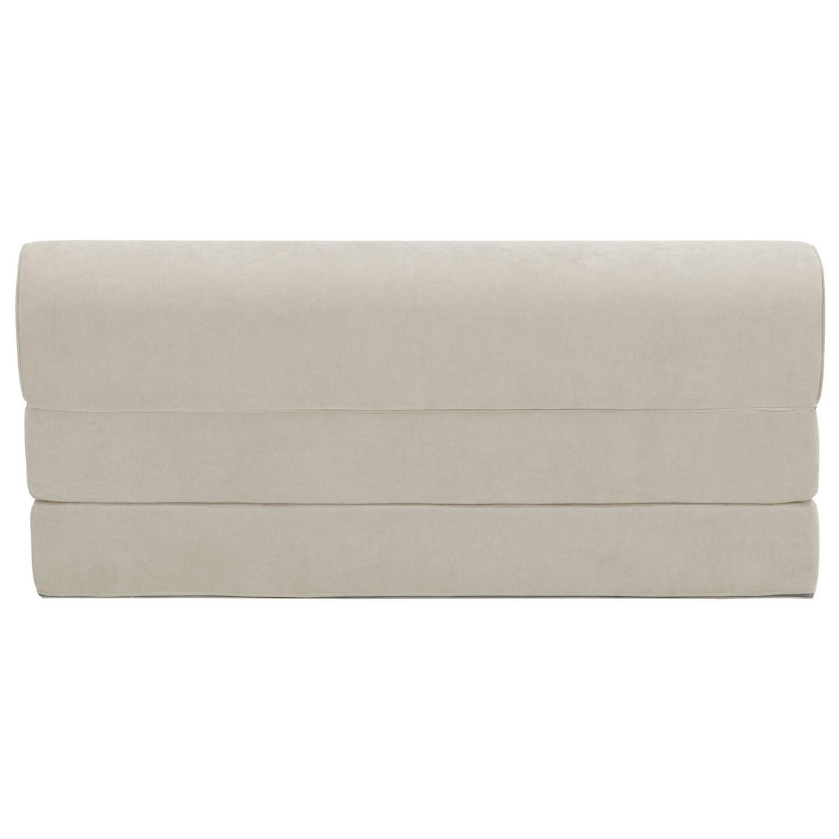 FALTSOFA Katusha Flachgewebe beige - Beige, Kunststoff (80/71/160cm) - 58aufmkessel