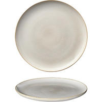 ASA Selection Speiseteller Saisons Sand ø 26,5 cm - 4 Stück - Creme, Keramik (1/2/1cm)