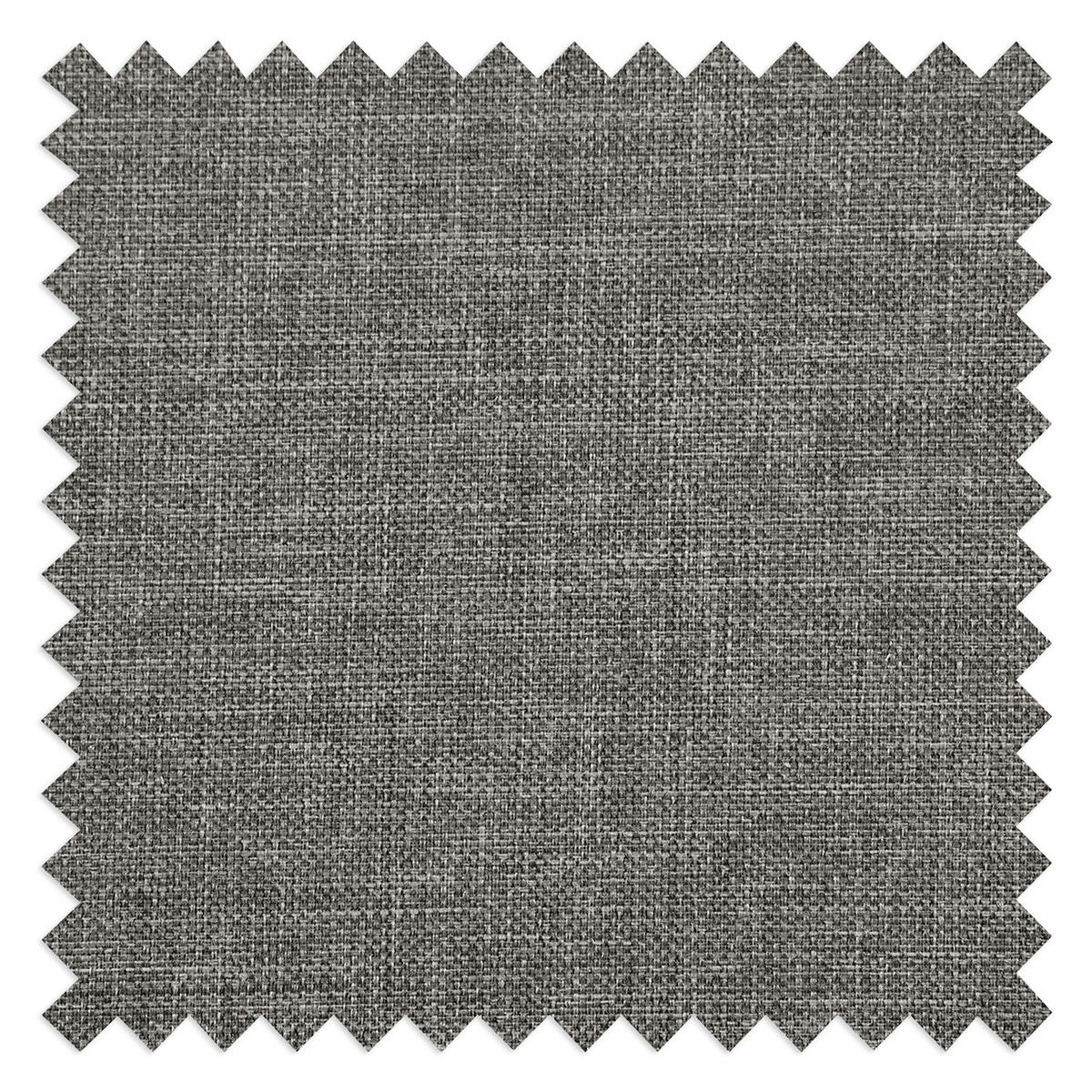 POLSTERHOCKER - Webstoff - Hellbraun/Grau, Holz/Textil (77/46/62cm) - home24